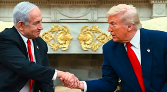 Trump dan Netanyahu/Foto: tangkap layar